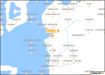 map of Kabila