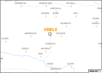 map of Kabile