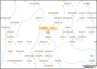 map of Kabiliwili