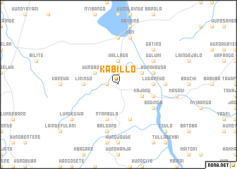 map of Kabillo