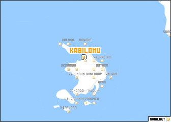 map of Kabilomu