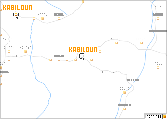 map of Kabiloun