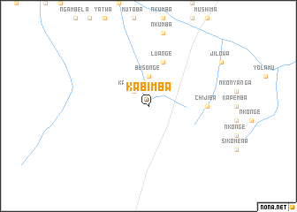 map of Kabimba