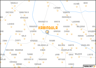 map of Kabindula