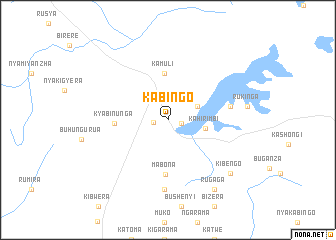 map of Kabingo