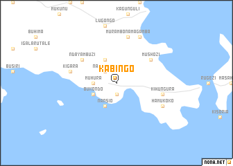 map of Kabingo