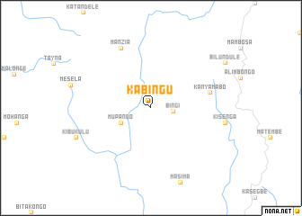 map of Kabingu