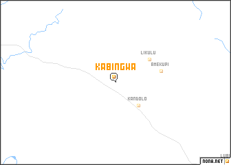 map of Kabingwa