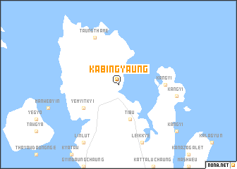 map of Kabingyaung