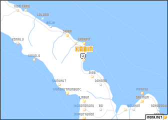 map of Kabin