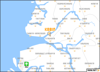 map of Kabin