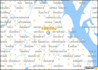 map of Kabirāj