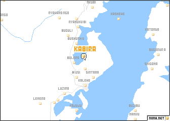 map of Kabira