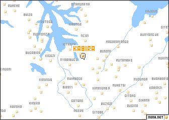 map of Kabira