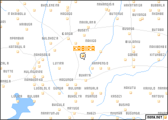 map of Kabira