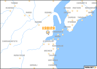 map of Kabira