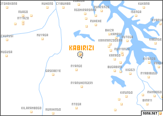 map of Kabirizi