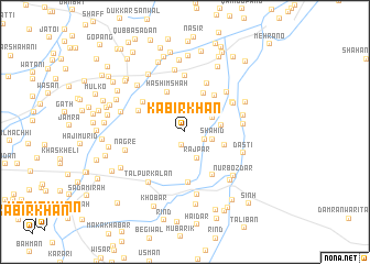 map of Kabīr Khān