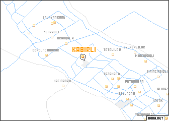 map of Kǝbirli