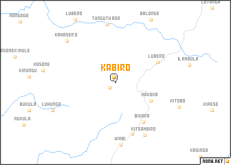 map of Kabiro