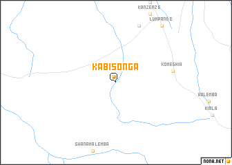 map of Kabisonga