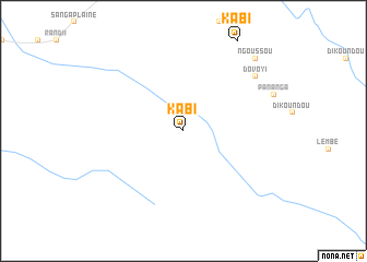 map of Kabi