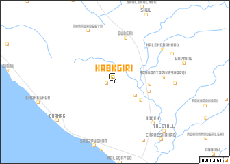 map of Kabkgīrī