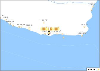 map of Kablakan