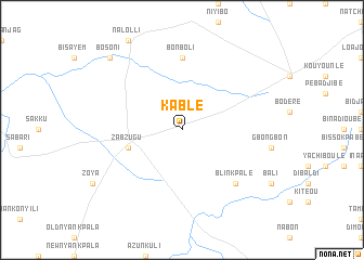 map of Kable