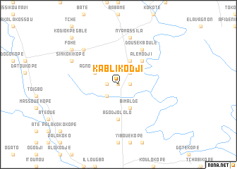 map of Kablikodji