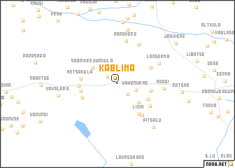 map of Kablima