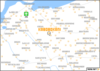 map of Kabobokani