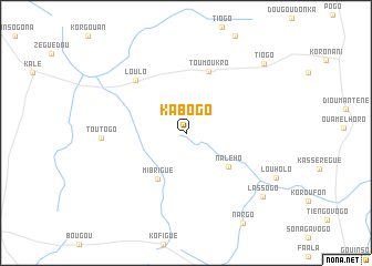 map of Kabogo