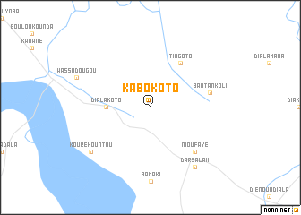 map of Kabokoto