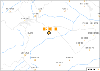 map of Kaboko