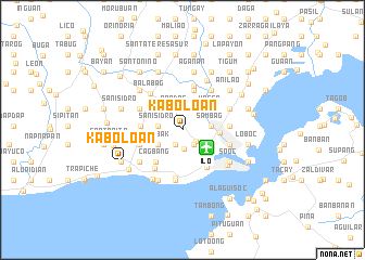 map of Kabolo-an