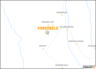 map of Kabombolo