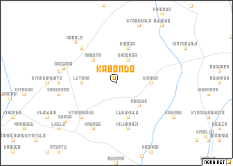 map of Kabondo