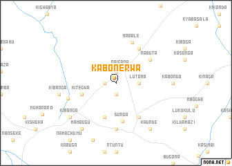 map of Kabonerwa