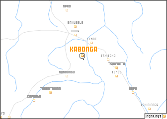 map of Kabonga