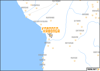 map of Kabonga
