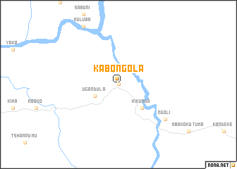 map of Kabongola