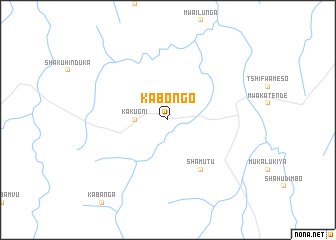 map of Kabongo
