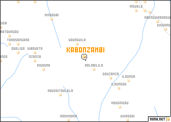 map of Kabo Nzambi