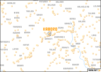 map of Kaboro