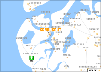 map of Kaboukout