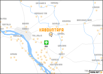 map of Kabountafa