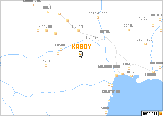 map of Kaboy