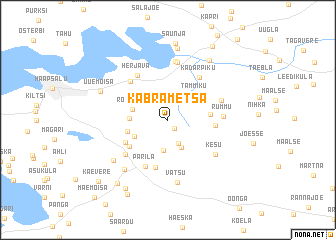 map of Kabrametsa