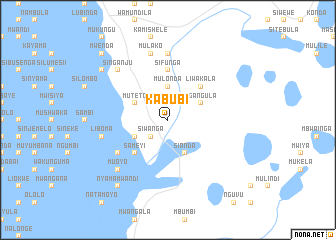 map of Kabubi